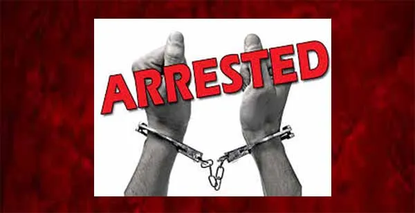 arrested  